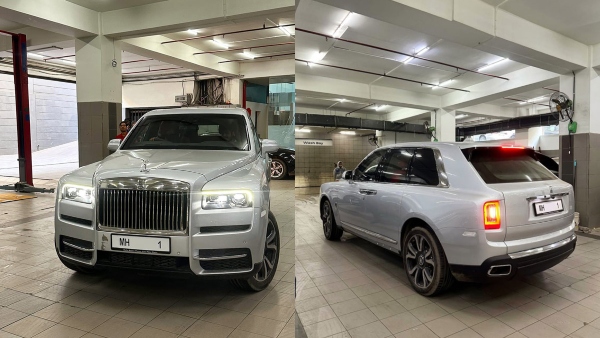 Bulletproof rolls-royce cullinan