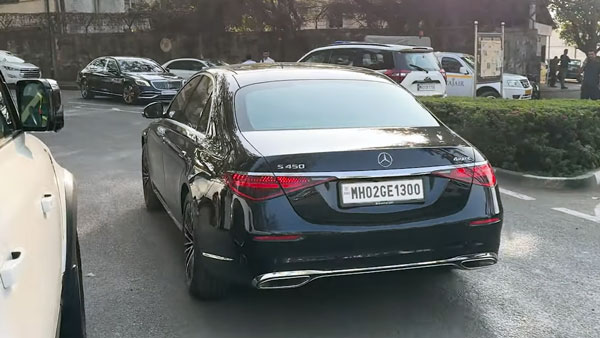 anil ambani spotted with mercedes-benz