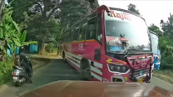 Car Driver Teaches A Lesson To Rash Bus Driver Car Driver Teaches A Lesson To Rash Bus Driver