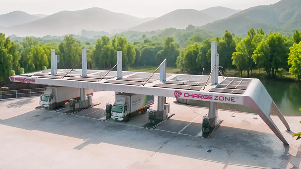 charge zone unveils supercharging stations