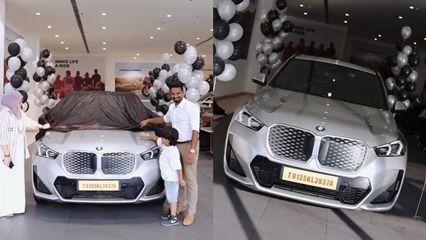 Chef Shameem Buys BMW iX1 Electric Car