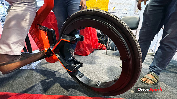 Helex hubless electric bicycle