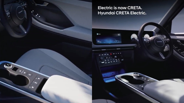 Hyundai creta electric interior details
