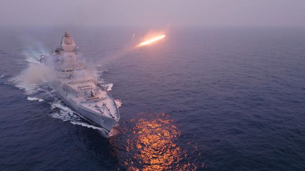 PM Modi Naval Warships