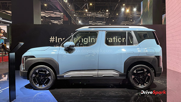 kia showcased syros suv car