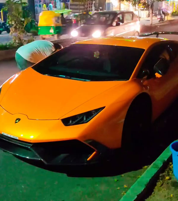 man washes lamborghini huracan supercar man washes lamborghini huracan supercar