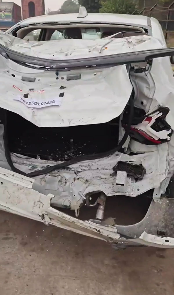 maruti suzuki dzire car crash