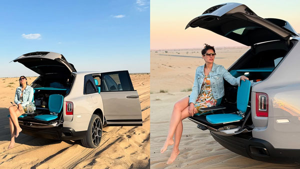 Nargis fakhri enjoys sunset Nargis fakhri enjoys sunset