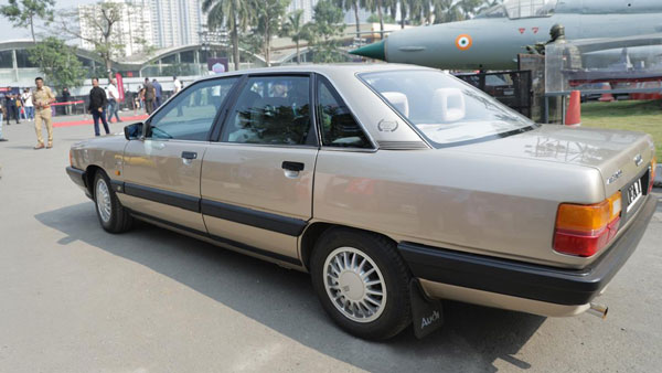 ravi shastri with audi 100