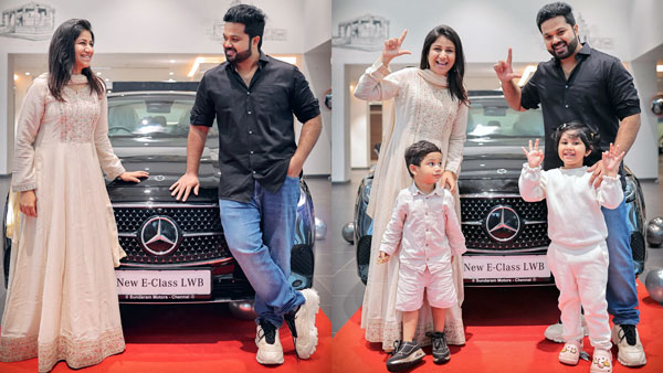 Alya manasa sanjeev buys benz e-class lwb