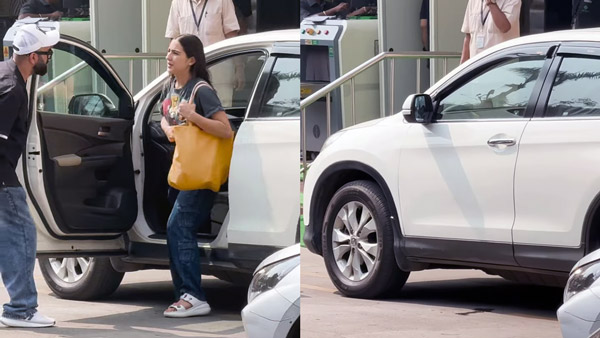 Sara Ali Khan Spotted In Humble Honda CR-V Sara Ali Khan Spotted In Humble Honda CR-V