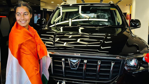 sheetal devi gifted mahindra scorpio-n