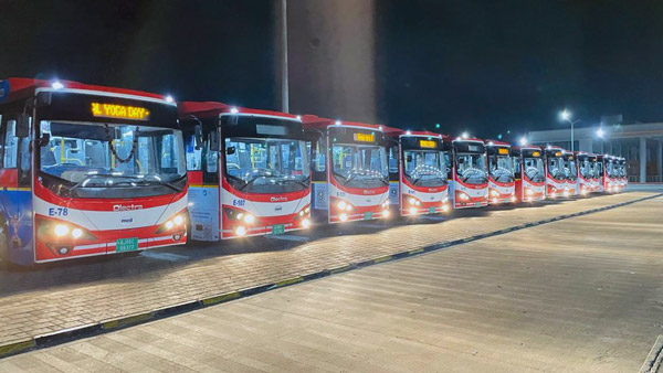 Surat launches solar-powered e-buses