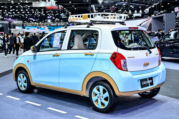 suzuki celerio milano edition showcased