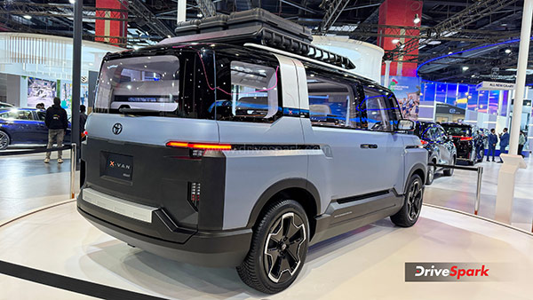 toyota showcased x-van gear concept