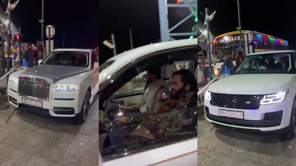 Anant ambani s luxurious security convoy