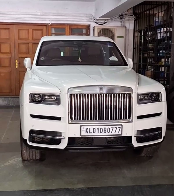 Bhima jewellers owner rolls royce cullinan