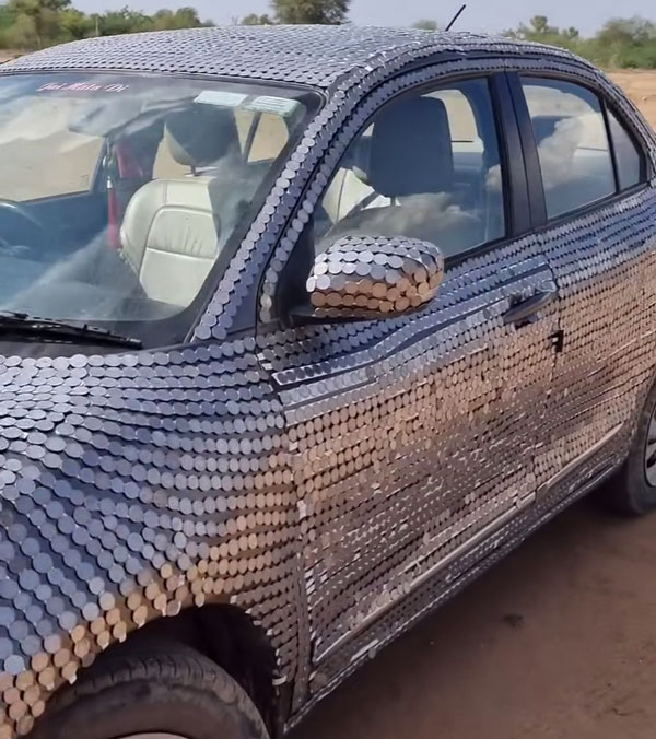 maruti suzuki dzire car decorated