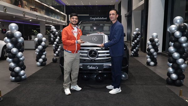ishan kishan buys mercedes-benz gls
