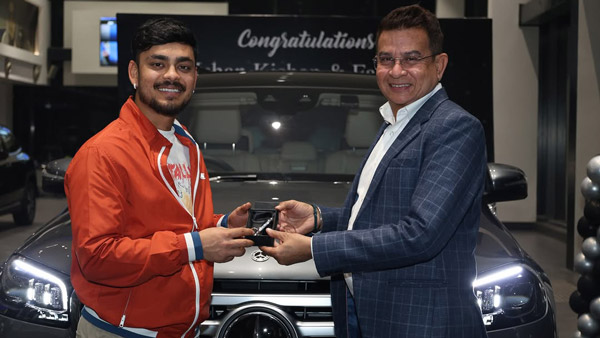 ishan kishan buys mercedes-benz gls