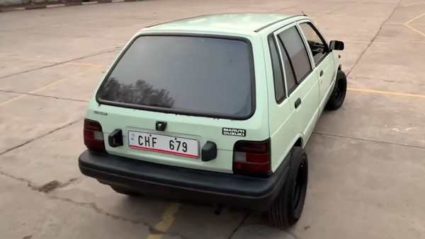 car with dual accelerator pedals