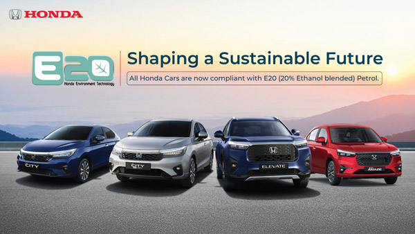 Honda car india now e20 compliant
