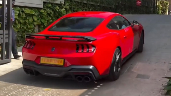 india s ford mustang dark horse