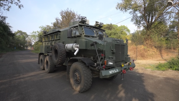 Indian army s vfj mpv 6x6 truck