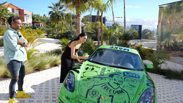 indian millionaire s porsche cayman scribbled