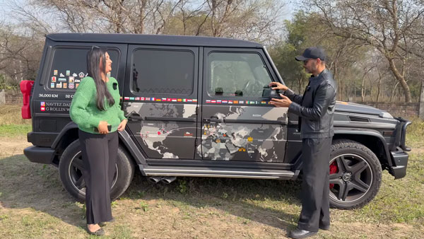 g-wagon from america to india