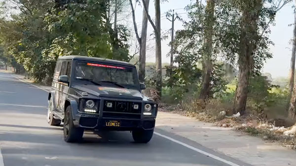 g-wagon from america to india