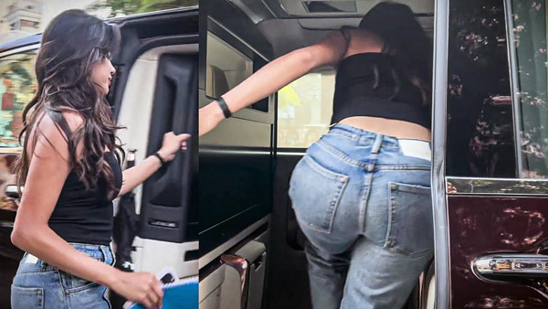 Janhvi Kapoor Spotted In Lexus LM