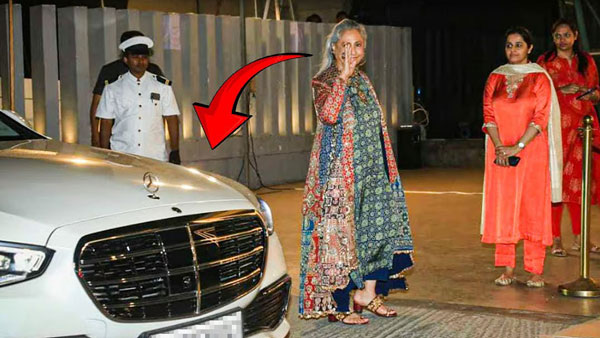 Jaya Bachchan Spotted In Mercedes Benz S-Class