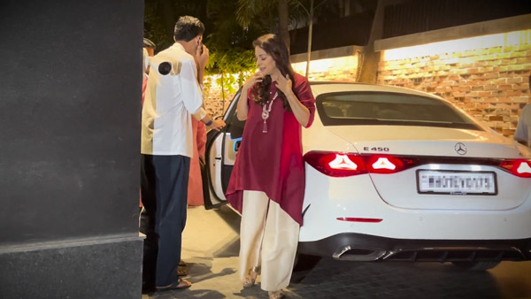 Juhi chawla s new benz e450 4matic amg line car