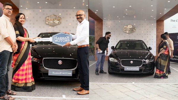 Kalamandalam satyabhama buys black jaguar xe