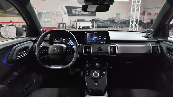 Toyota s urban cruiser ev interior