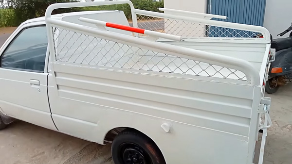 maruti800 converted into pick-up truck