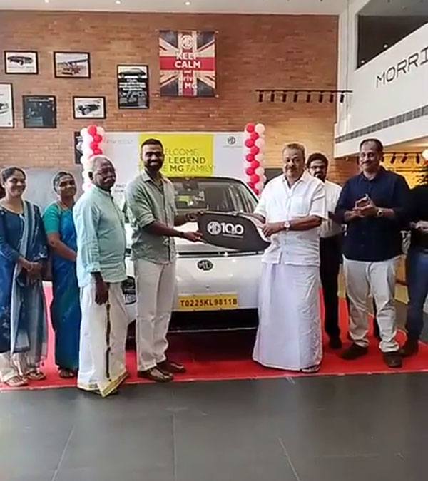 pr sreejesh buys mg windsor