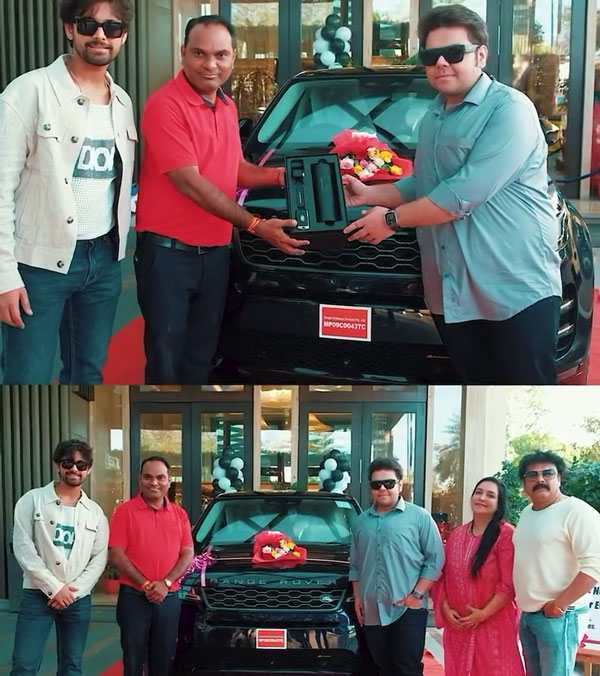 samarth jurel buys range rover