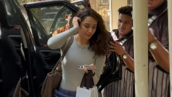 Shraddha Kapoor Arrives In Toyota Fortuner SUV