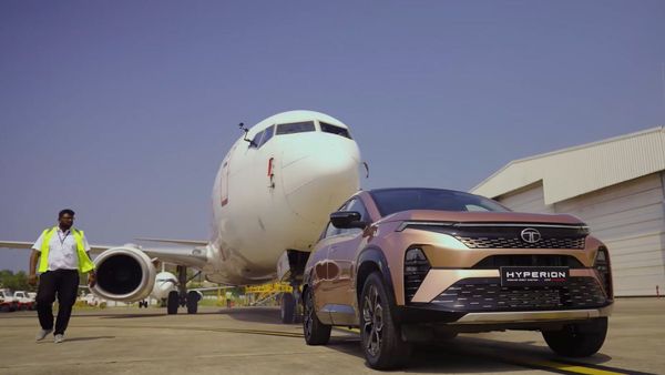 Tata Curvv Pulls Air India Flight