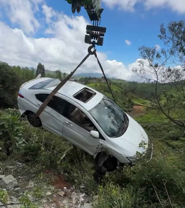 arvind vlogs honda city rescued