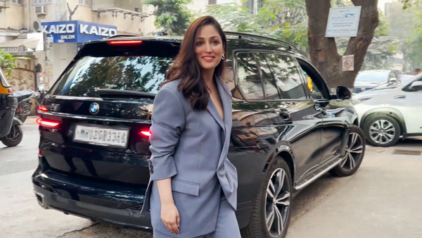 Yami Gautam Spotted In BMW X7