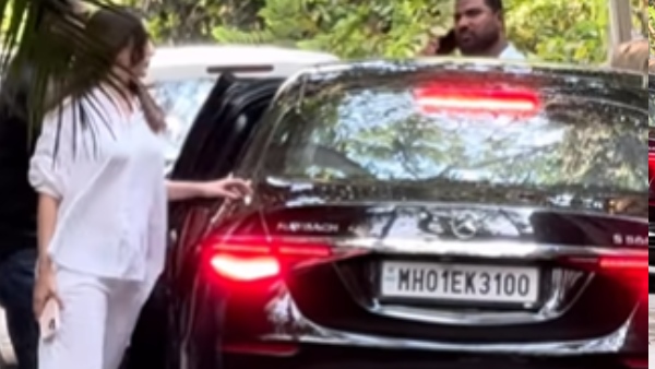 Kiara Advani Mercedes Maybach