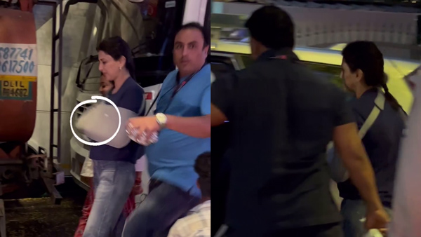 Actress Sonali Bendre Spotted In Toyota Innova Crysta