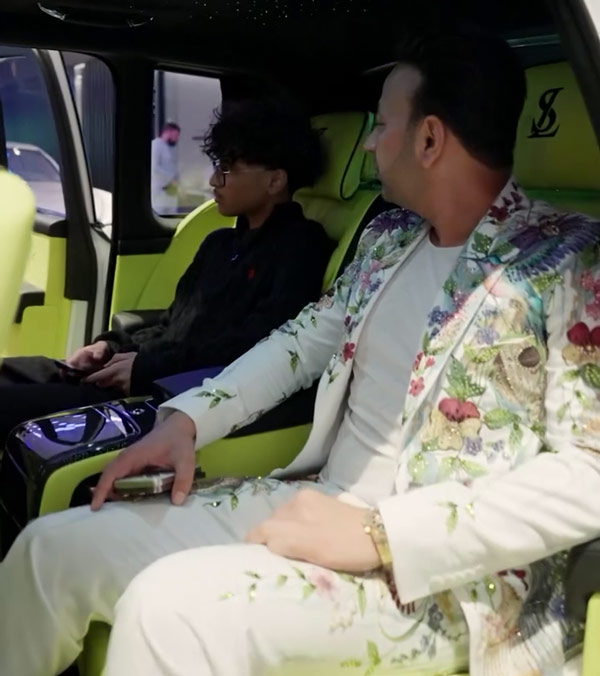 indian billionaire gifted to son