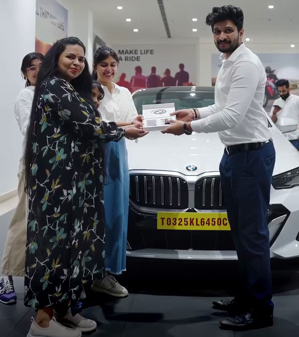 calicut textiles owners buys bmw
