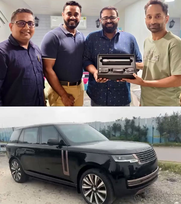 fahad fasil buys range rover