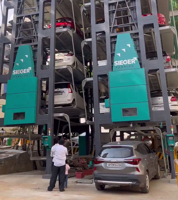 multi-level car parking lot multi-level car parking lot