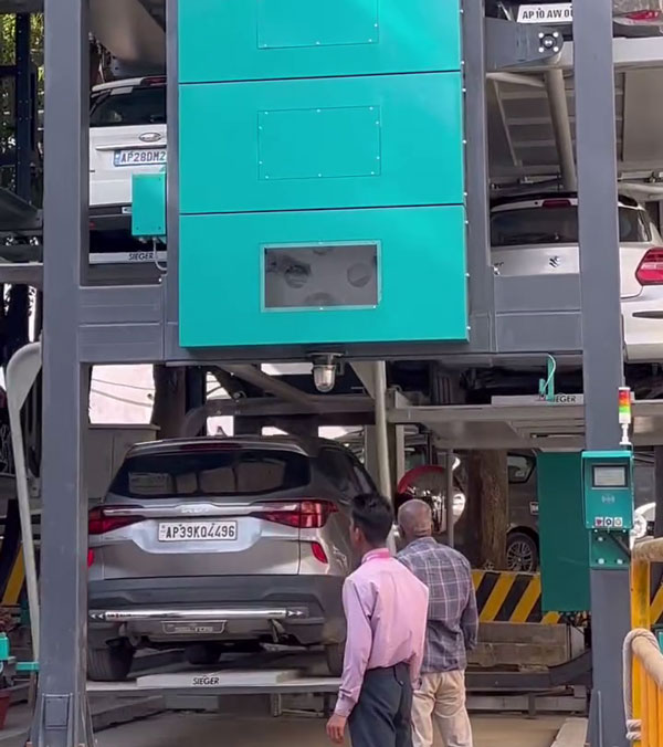 multi-level car parking lot multi-level car parking lot